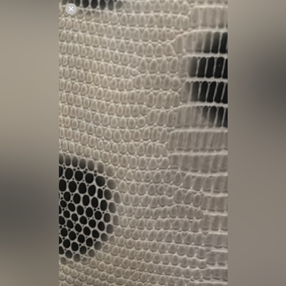 Marc by Marc Jacobs polka dot lizard skin effect coin purse zip card pouch - Picture 7 of 7